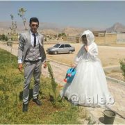کاشت نهال به‌جای جشن عروسی در شرایط کرونا
