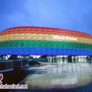 مخالفت مونیخ با یوفا: "ما شهر را رنگ پرچم همجنس‌بازان می‌کنیم"!